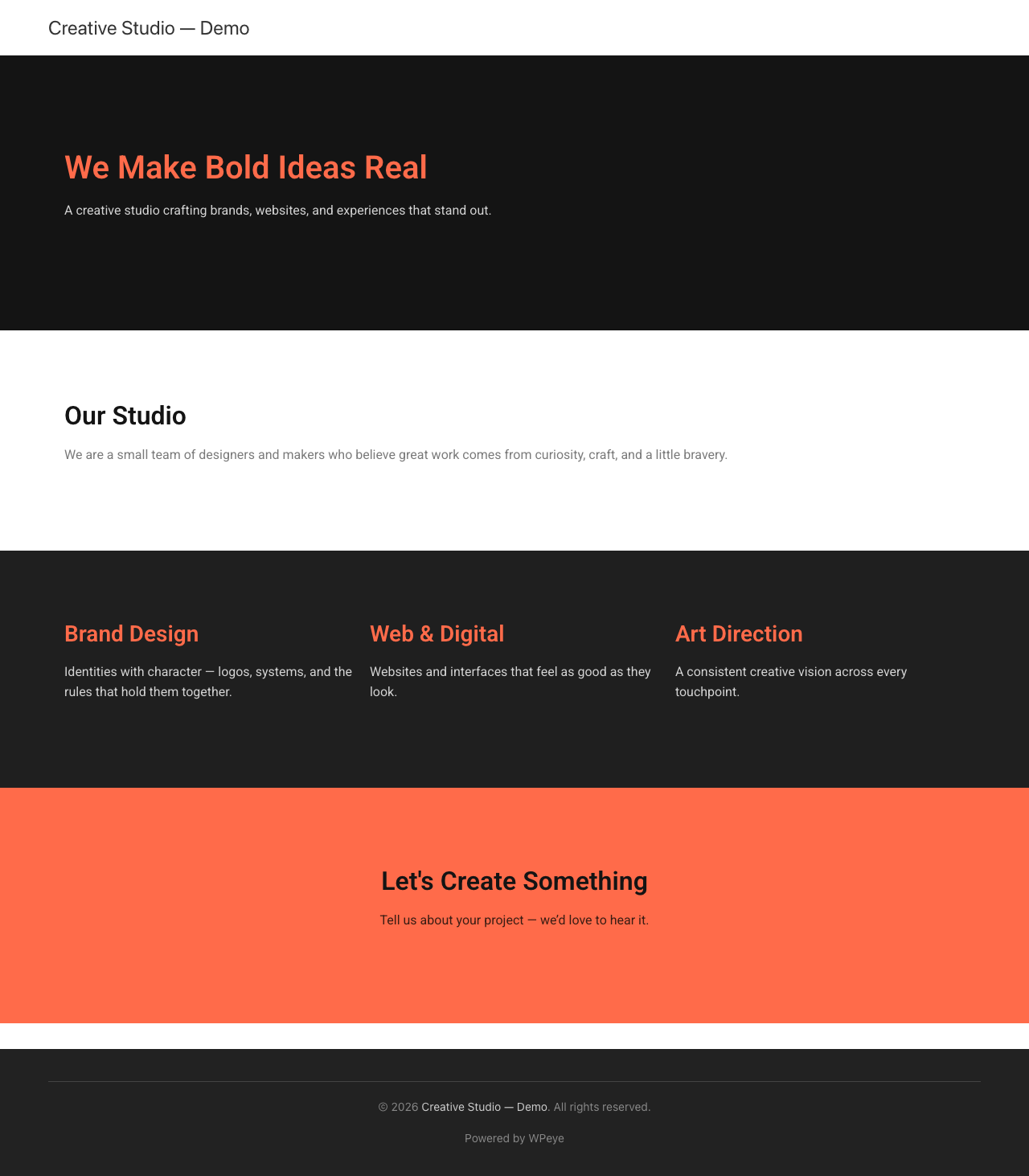 Creative Studio